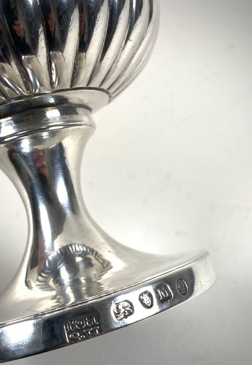 GEORGIAN SOLID SILVER STERLING GOBLET LONDON 1807 ROBERT HENNEL SAMUEL HENNEL - ADDITIONAL PHOTO 2