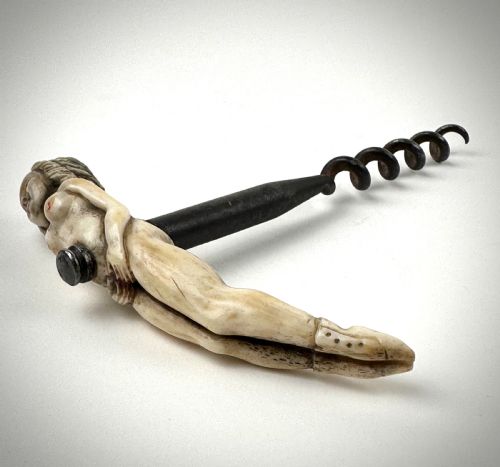 RARE BONE EROTIC CORKSCREW 18TH CENTURY - ADDITIONAL PHOTO 1