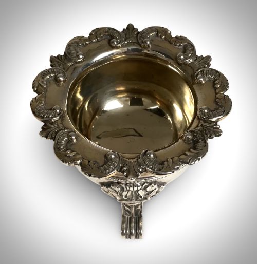MAGNIFICENT SOLID SILVER STERLING GEORGIAN SALTS LONDON 1806 ROBERT SAMUEL HENNEL - ADDITIONAL PHOTO 7