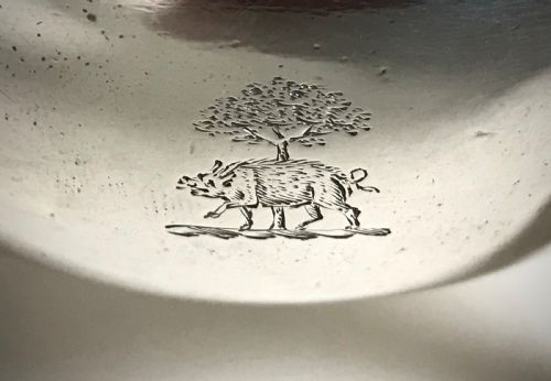 MAGNIFICENT SOLID SILVER STERLING GEORGIAN SALTS LONDON 1806 ROBERT SAMUEL HENNEL - ADDITIONAL PHOTO 10