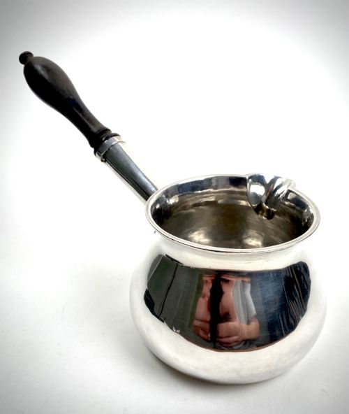 BRANDY WARMER GEORGIAN SOLID SILVER STERLING LONDON 1741 - ADDITIONAL PHOTO 1