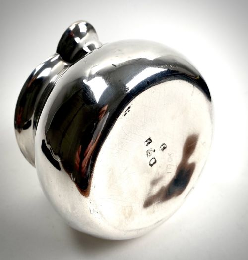 BRANDY WARMER GEORGIAN SOLID SILVER STERLING LONDON 1741 - ADDITIONAL PHOTO 2