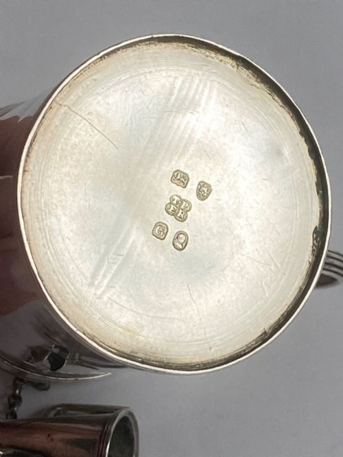 GEORGIAN SOLID SILVER STERLING BOUGIE BOX THOMAS PHIPPS EDWARD ROBINSON - ADDITIONAL PHOTO 2