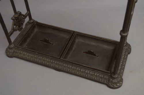 VICTORIAN CAST IRON UMBRELLA STAND - ADDITIONAL PHOTO 11