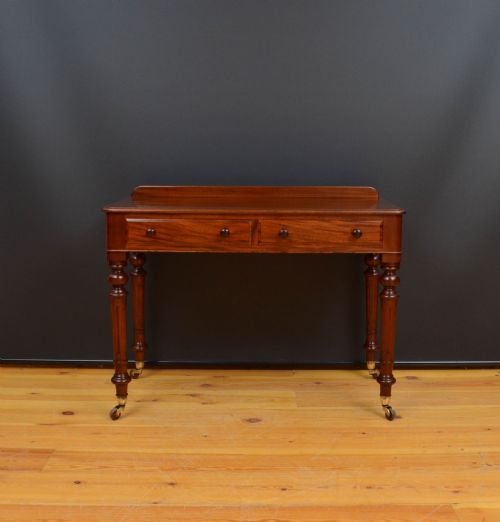 Victorian solid Mahogany writing table