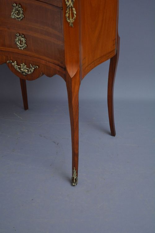 TURN OF THE CENTURY FRENCH SHAPED TABLE IN WALNUT - ADDITIONAL PHOTO 13