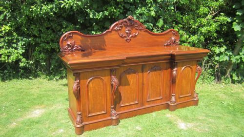 VICTORIAN MAHOGANY SIDEBOARD - ADDITIONAL PHOTO 1