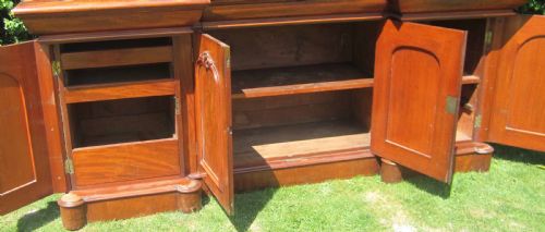 VICTORIAN MAHOGANY SIDEBOARD - ADDITIONAL PHOTO 2