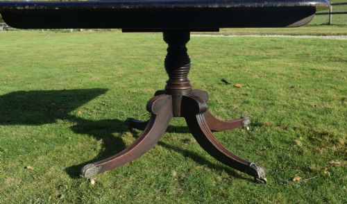 REGENCY MAHOGANY BREAKFAST TABLE - ADDITIONAL PHOTO 1
