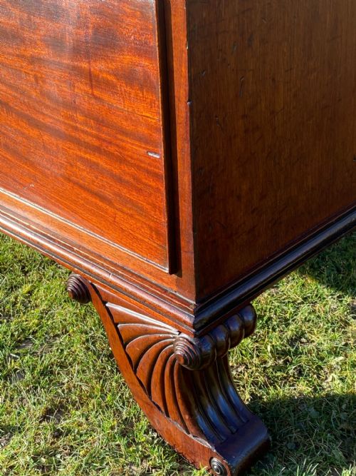 REGENCY MAHOGANY LINEN PRESS - ADDITIONAL PHOTO 3