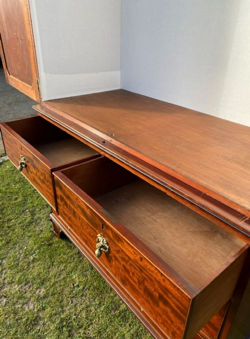 REGENCY MAHOGANY LINEN PRESS - ADDITIONAL PHOTO 7
