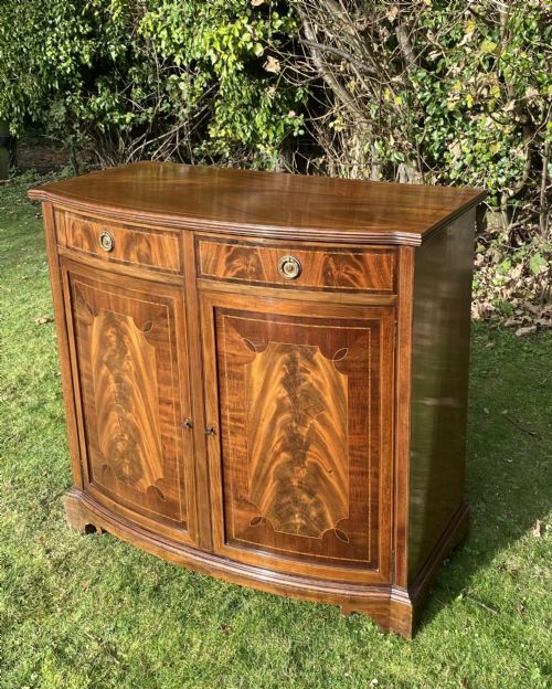 EDWARDIAN INLAID CUPBOARD - ADDITIONAL PHOTO 2