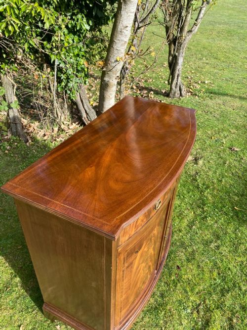 EDWARDIAN INLAID CUPBOARD - ADDITIONAL PHOTO 1