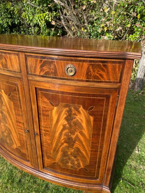 EDWARDIAN INLAID CUPBOARD - ADDITIONAL PHOTO 3