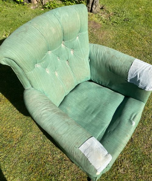EDWARDIAN ARMCHAIR - ADDITIONAL PHOTO 2
