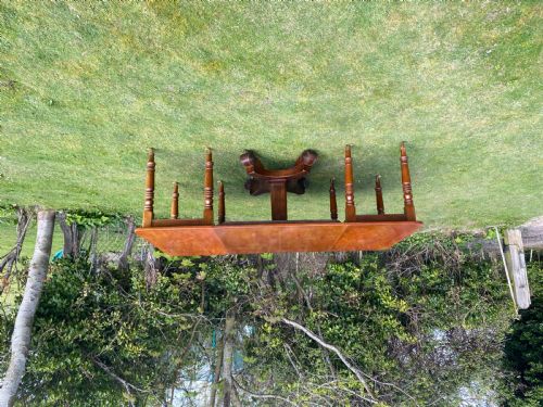 EARLY VICTORIAN IRISH MAHOGANY DINING TABLE - ADDITIONAL PHOTO 8