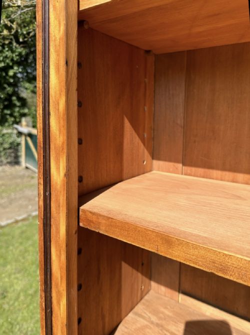 A PAIR OF VICTORIAN SATINWOOD BOOKCASES - ADDITIONAL PHOTO 2