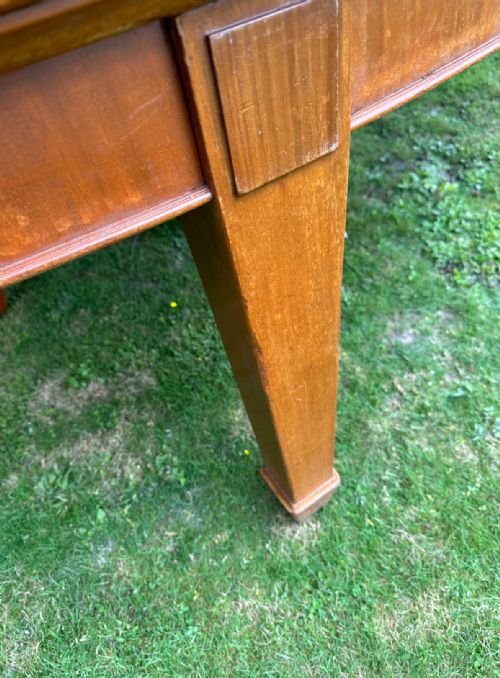 EDWARDIAN MAHOGANY OVAL BOARDROOM TABLE - ADDITIONAL PHOTO 3