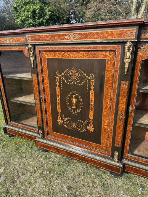 VICTORIAN BREAKFRONT CREDENZA - ADDITIONAL PHOTO 2
