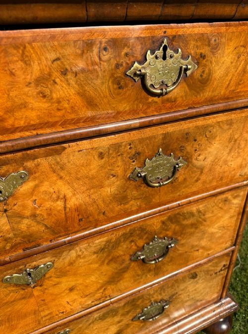 QUEEN ANNE WALNUT CHEST - ADDITIONAL PHOTO 6