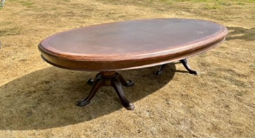 Edwardian Mahogany Boardroom Table