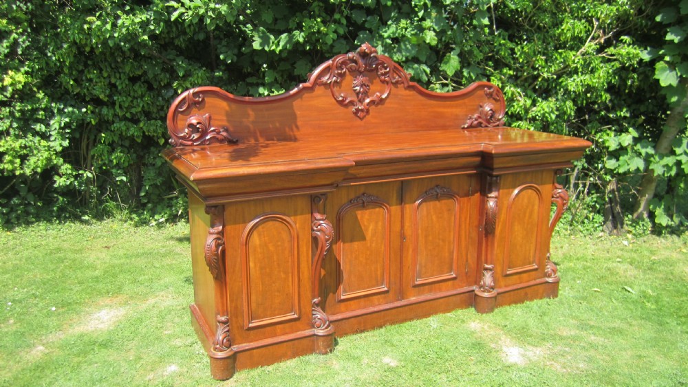 Victorian Mahogany Sideboard View II