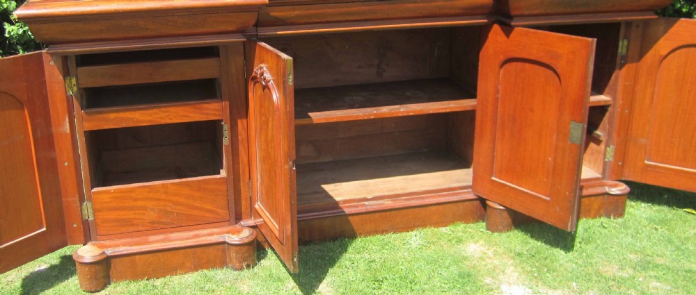 Victorian Mahogany Sideboard View III