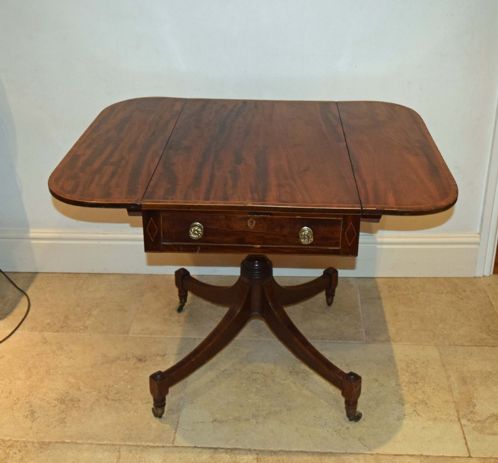 Regency Mahogany Pembroke Table
