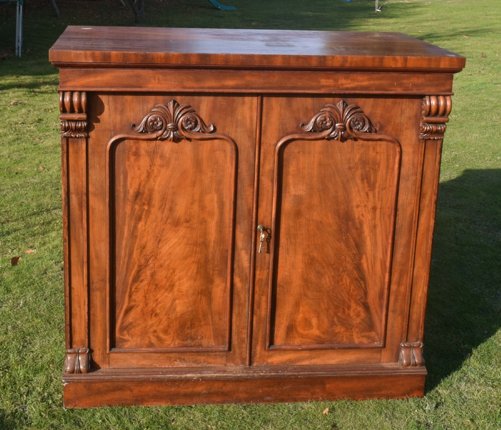 Victorian Mahogany Collectors Cabinet