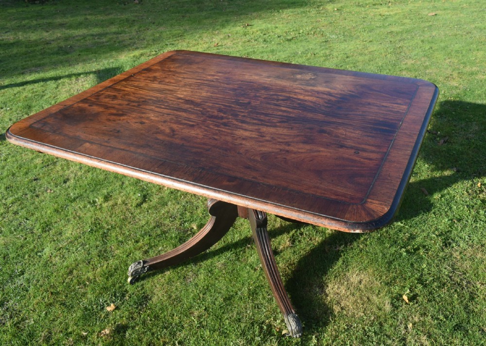 Regency Mahogany Breakfast Table
