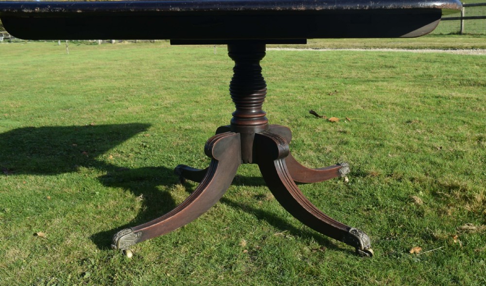 Regency Mahogany Breakfast Table View II
