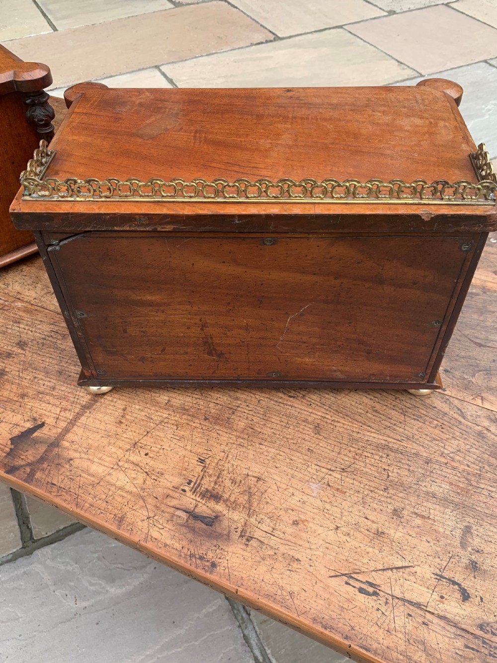 Pair Victorian Mahogany Jewellery Boxes View III
