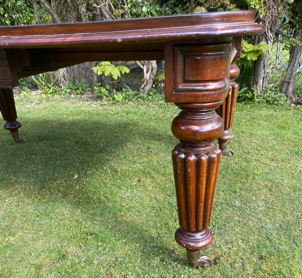 Victorian Mahogany Extending Dining Table View III