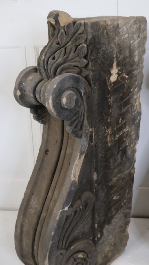 3 18THC LARGE STONE CORBELA - ADDITIONAL PHOTO 2