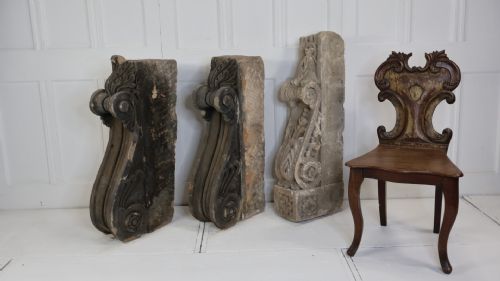3 18THC LARGE STONE CORBELA - ADDITIONAL PHOTO 7