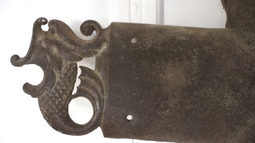 HUGE 17THC DOOR HANDLES - ADDITIONAL PHOTO 2