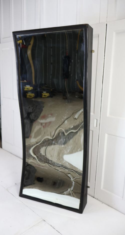 19THC GLASS FAIRGROUND DISTORTION MIRROR - ADDITIONAL PHOTO 2