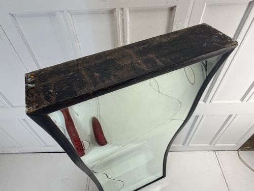 19THC GLASS FAIRGROUND DISTORTION MIRROR - ADDITIONAL PHOTO 8