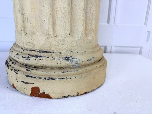 19THC TERRACOTTA DISPLAY COLUMN - ADDITIONAL PHOTO 2