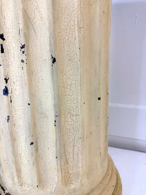 19THC TERRACOTTA DISPLAY COLUMN - ADDITIONAL PHOTO 5