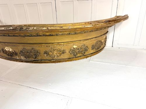 HUGE 19THC COUNTRY HOUSE WINDOW PELMET - ADDITIONAL PHOTO 1