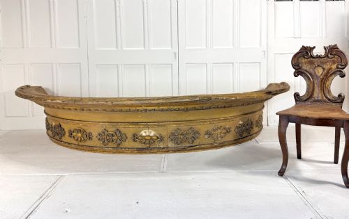 HUGE 19THC COUNTRY HOUSE WINDOW PELMET - ADDITIONAL PHOTO 3
