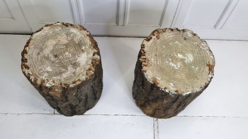 FOIS GARDEN TRUNK STOOLS - ADDITIONAL PHOTO 1