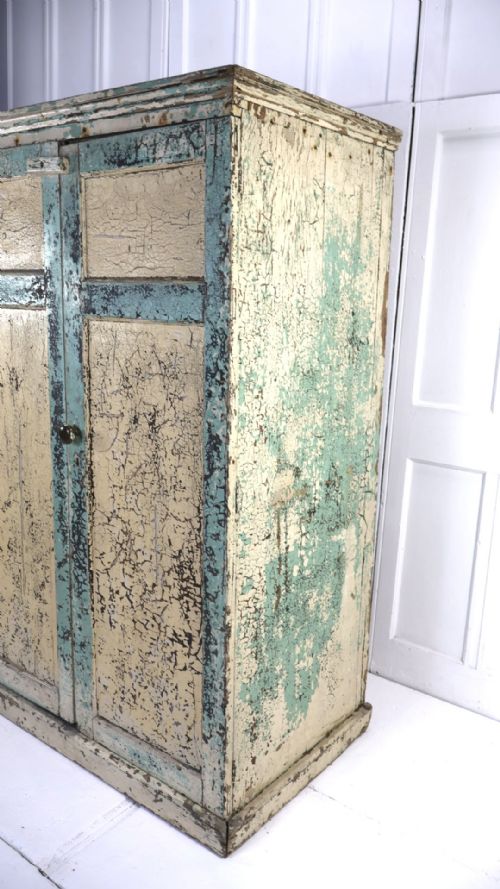19THC PITCH PINE HOUSEKEEPERS CUPBOARD - ADDITIONAL PHOTO 1