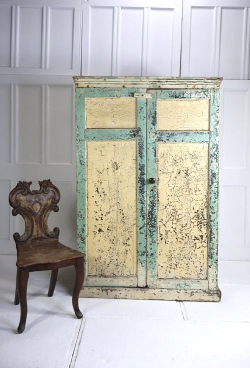19THC PITCH PINE HOUSEKEEPERS CUPBOARD - ADDITIONAL PHOTO 2