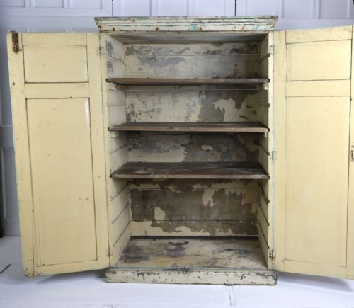 19THC PITCH PINE HOUSEKEEPERS CUPBOARD - ADDITIONAL PHOTO 7