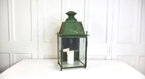 19THC PARISIAN COPPER LANTERN