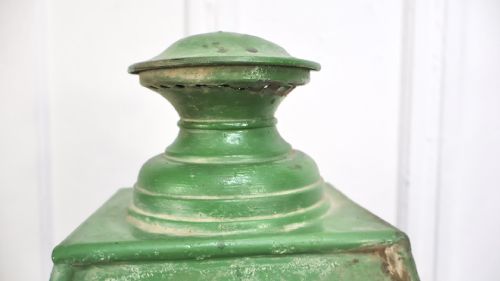 19THC PARISIAN COPPER LANTERN - ADDITIONAL PHOTO 1