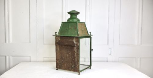19THC PARISIAN COPPER LANTERN - ADDITIONAL PHOTO 6