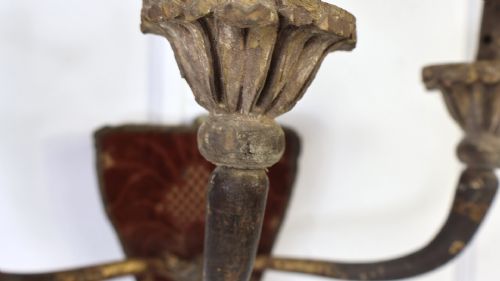 A PAIR OF ITALIAN REGENCY WALL SCONCES - ADDITIONAL PHOTO 7